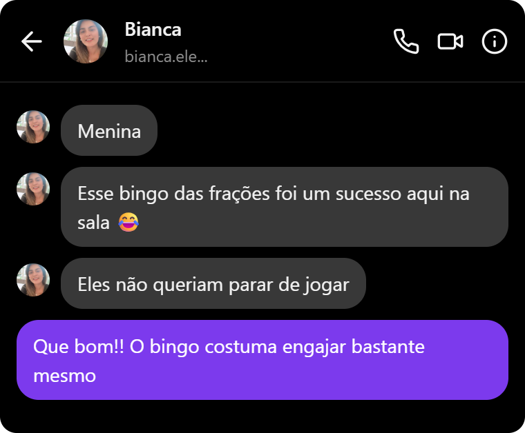 Depoimento 1
